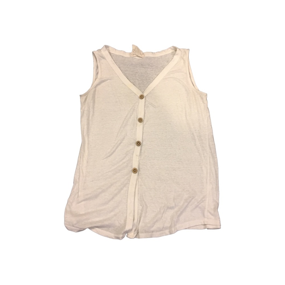 Fantastic Fawn Small White Tank
